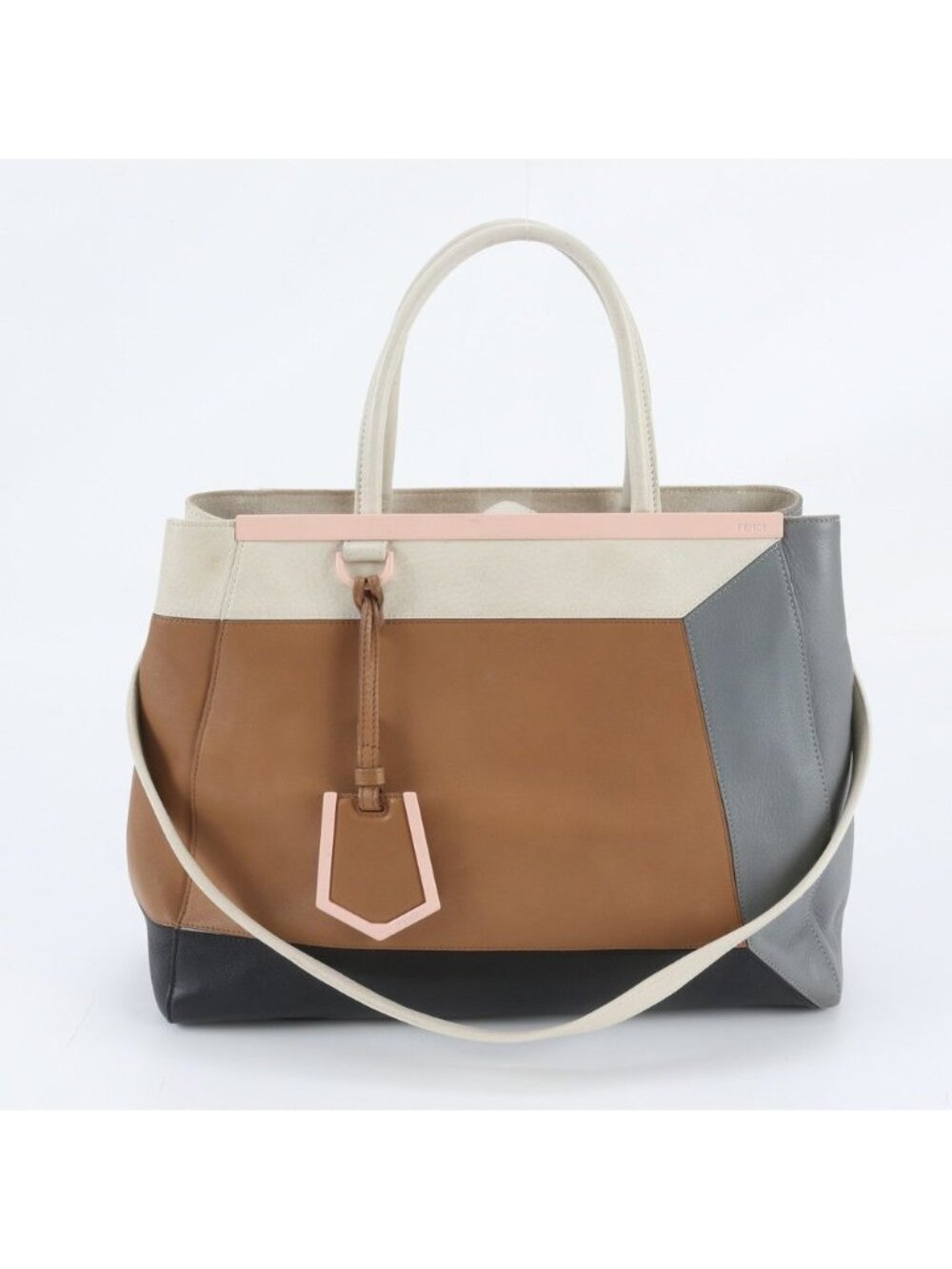 Fendi Toujours Leather 2-Way Shoulder Bag